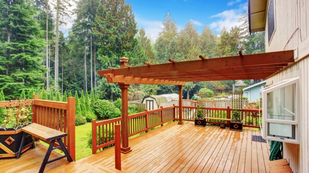 Deck with Roof