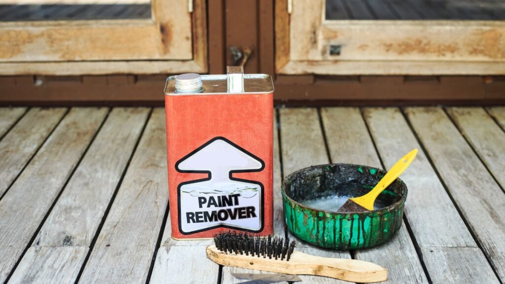 Remove Paint From Deck